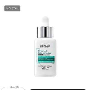 Vichy Dercos Oil Correcting Serum - White